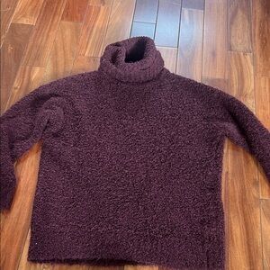 GAP Deep Purple/maroon Turtleneck Sweater